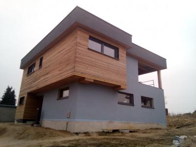 Neubau Strohballenhaus