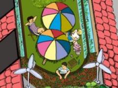 Tajas Welt Dachterrasse