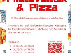 PV und Pizza